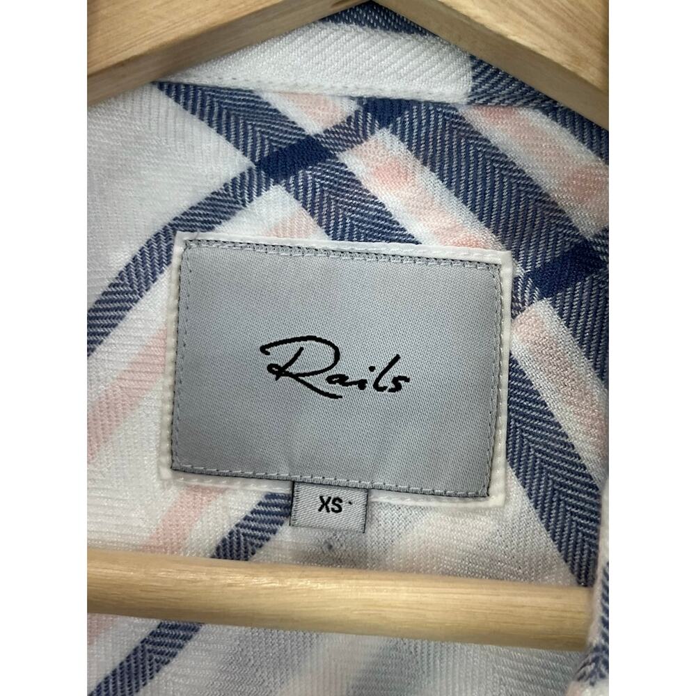 Rails Size Xs Hunter Long-Sleeve Button Up Shirt … - image 3